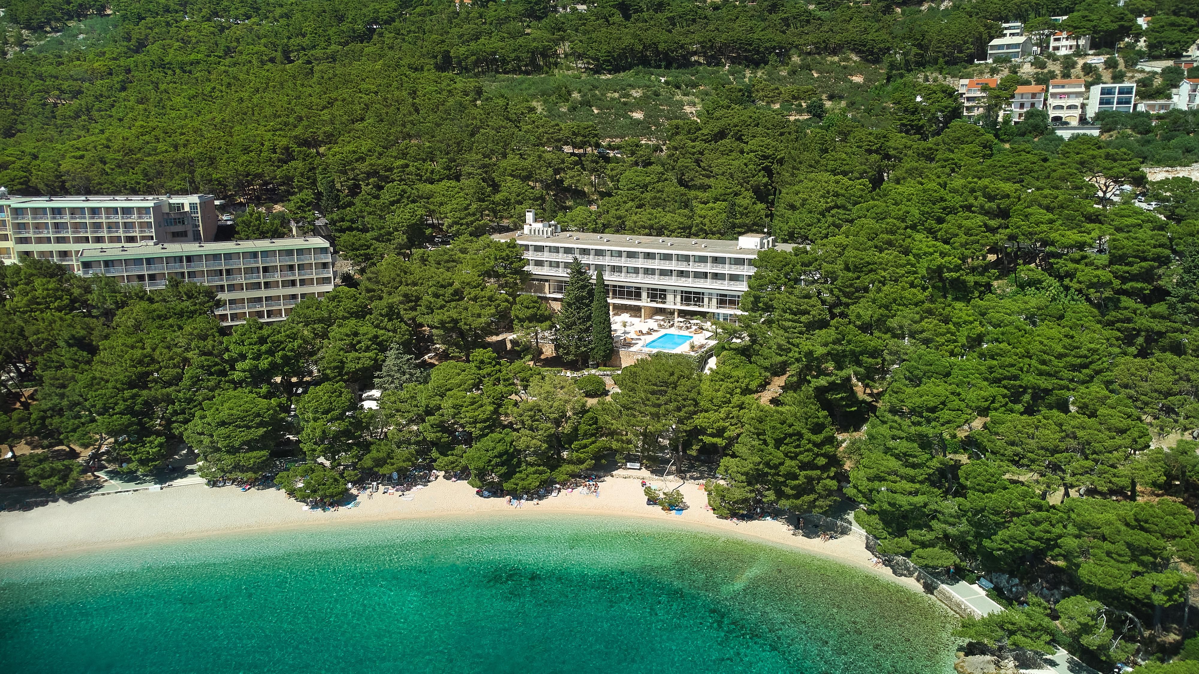 Bluesun Hotel Maestral Brela Bagian luar foto