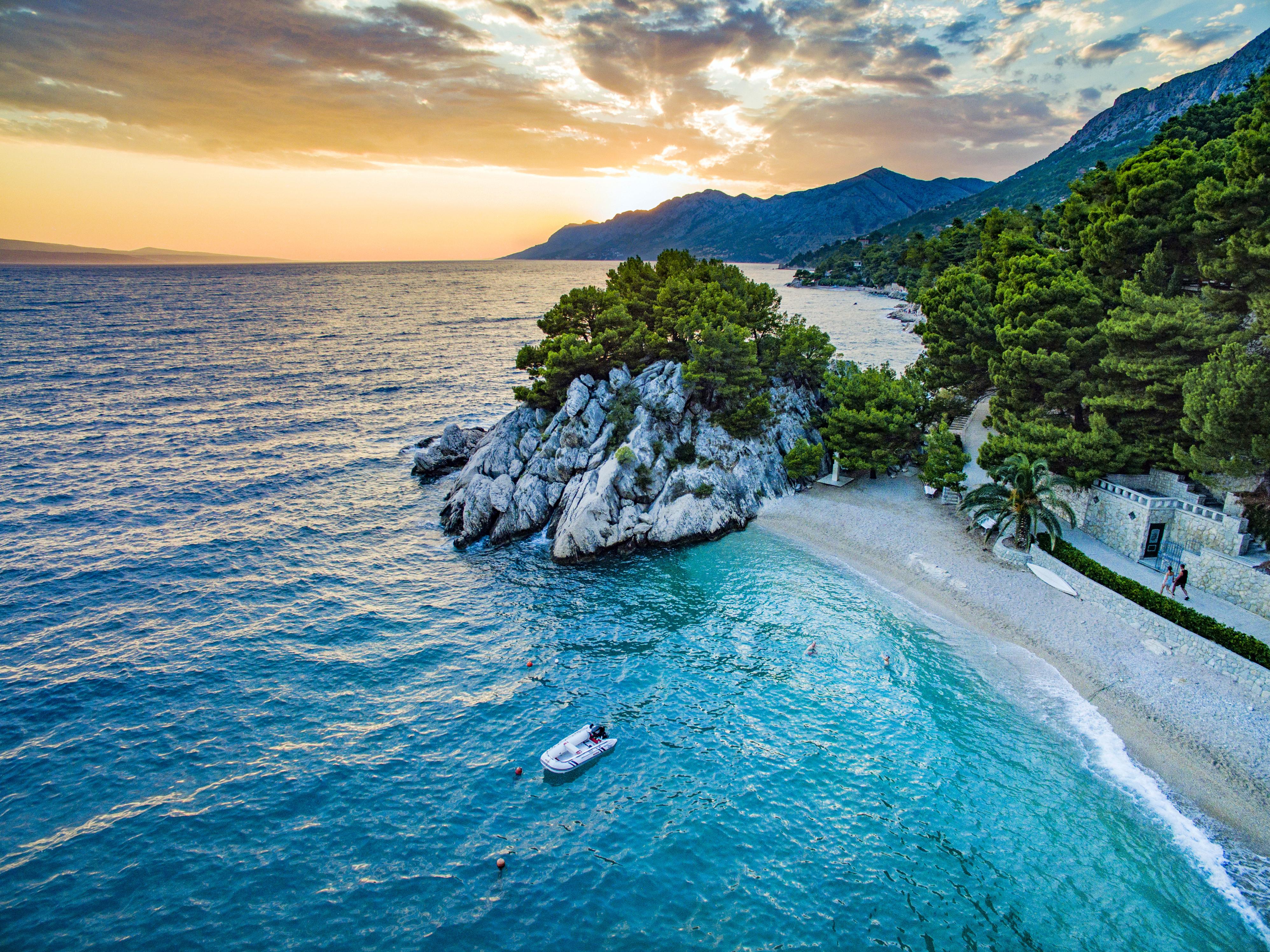 Bluesun Hotel Maestral Brela Bagian luar foto
